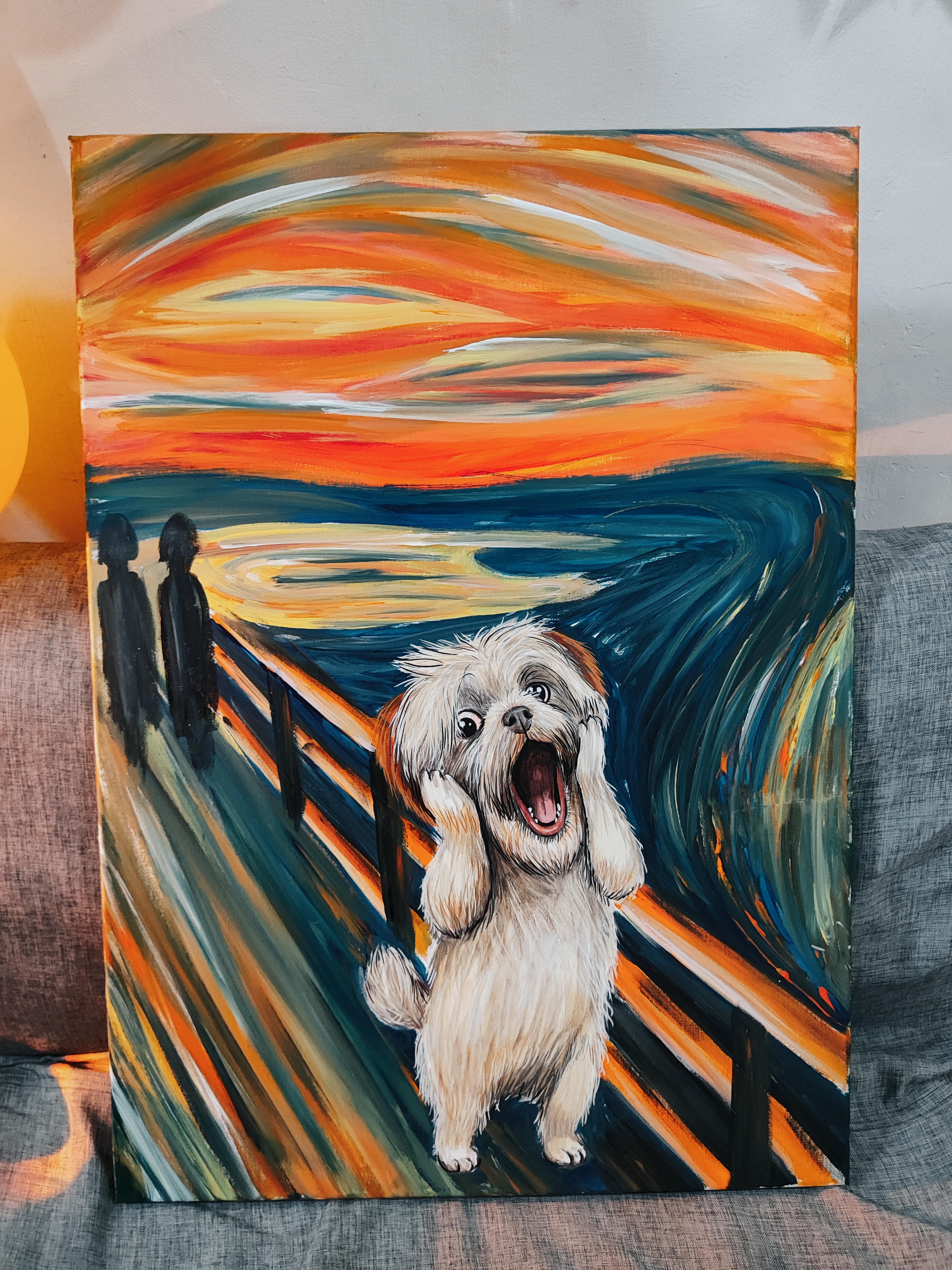 Filipino pop art portrait with vibrant colors - Dating Halaman artwork 11