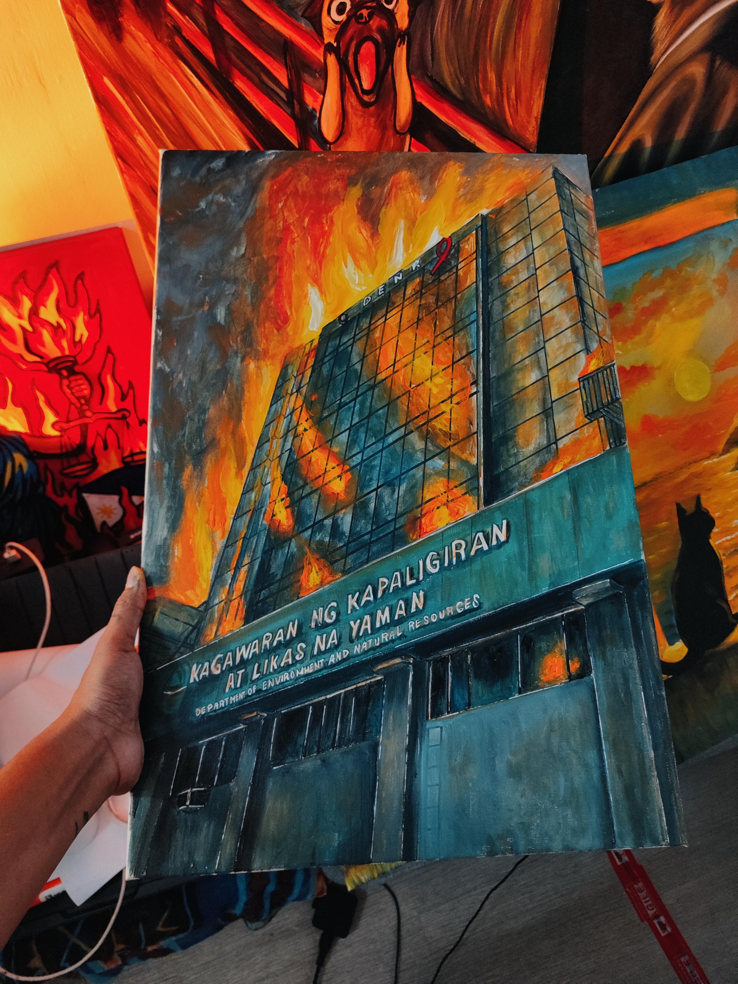 Contemporary Filipino artwork featuring modern design - Dating Halaman artwork 12