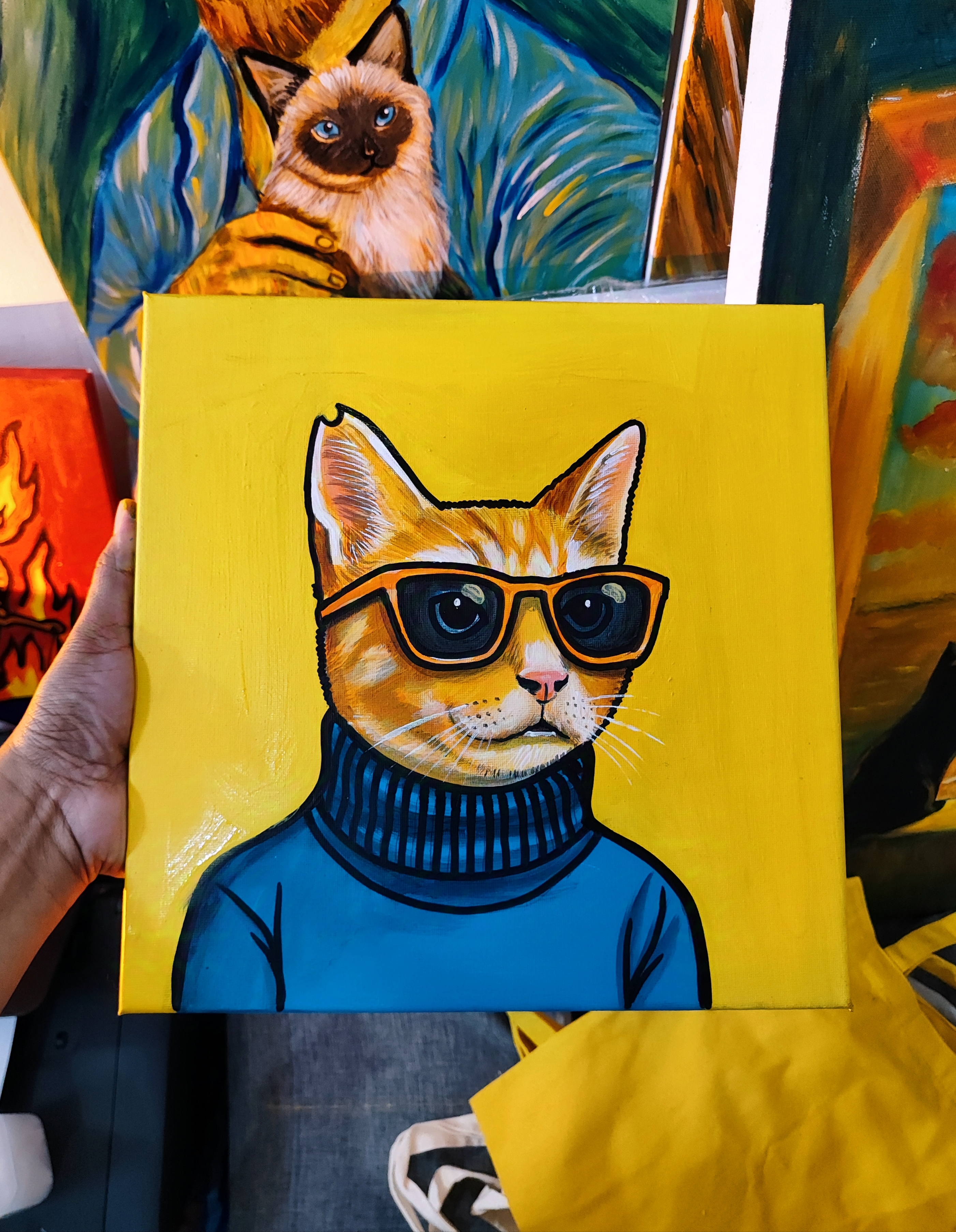 Vibrant Filipino pop art commission - Dating Halaman artwork 18